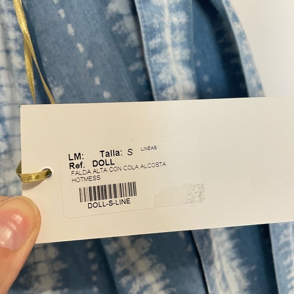 Liliana Meza High Low Side Tie Dye Skirt‎ Size S/XS - Picture 4 of 9